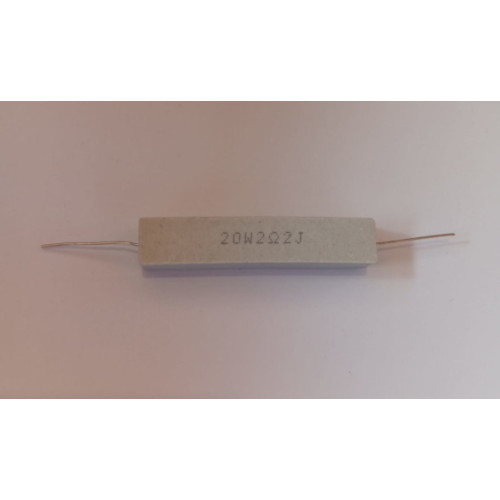 Resistencia Loza 20W 2R2 5%